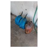 Three Gas Cans