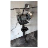 Central Machine Bench Grinder With Stand