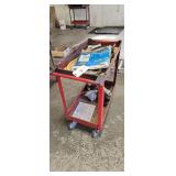 Roll Around Tool Cart With Contents
