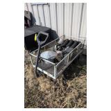 Garden Cart With Battery Starter Etc