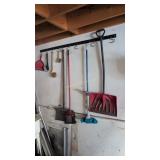 Tools And Brushes On Wall