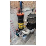 5 Gallon Buckets Hydraulic Fluid Some Are Full