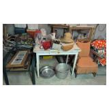 Outdoor furniture porcelain top table chair etc