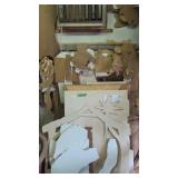 Items on shelf and wall woodworking patterns