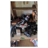 Lot of battery operated power tools with