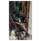 Garden trials hose yard markers weed eater power