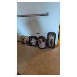 Lot of four Coca-Cola trays