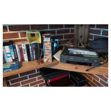 Zenith VCR with tapes