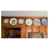 Lot of souvenir plates