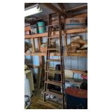 14 ft wooden step ladder