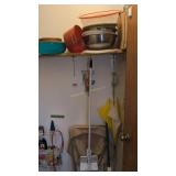 Items going down basement step mason jars