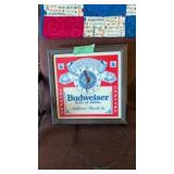 Vintage Budweiser king of beers lighted