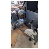 Exercise bike card table bird feeder stamina