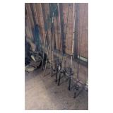 Fence Post Fishing Rods Fishing Nets Cash