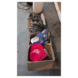 Backup battery jumper cables hardware racing hats