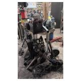 Workbench With Bench Grinder Parts Etc As Shown