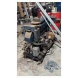 Exhaust Pipe Bender On Rolling Cart