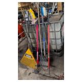 Lot Of Rakes And Shovel
