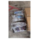 Lot Of Work Gloves And Flag