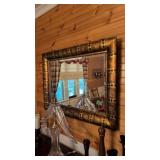 Large beveled mirror 45 by 33