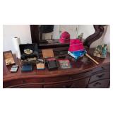 Items on top of dresser watch etc