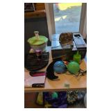 Countertop oven decorative items as shown