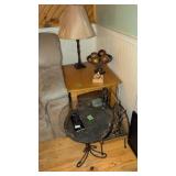 End tables lamp magazine rack