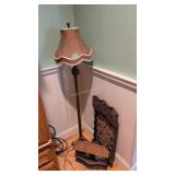 Poor Tom's sign floor lamp etc