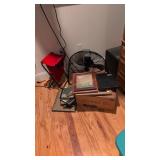 Fan picture frames etc