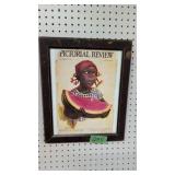 Pictorial review September 1924 framed magazine