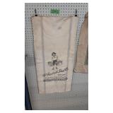 D. Landreth seed company vintage canvas bag 19 b
