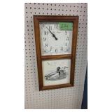 Time images duck wall clock 20 x11