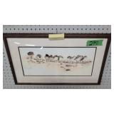 Limited edition artist signed print by Marion