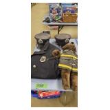 Deptford fire company jacket hats with bear