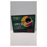 Metal sign picaninny freeze 5 cents measures