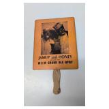 Jamup & honey stars of WSM grand old opry hand fan