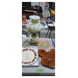 Gone with the wind lamp clock plate book