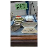 Fenton basket jewelry etc