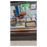 Decorative items vintage Banks etc