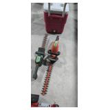 Pair of electric hedge trimmers