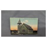 Postcard Rehoboth Beach Delaware Epworth ME Church