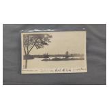 Postcard Milford Delaware Silver lake