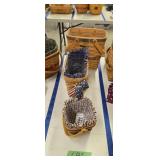 Three longaberger baskets