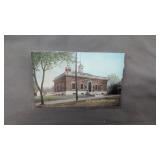 Postcard Milford Delaware post office