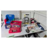 Halogen light flat iron Legos child seat