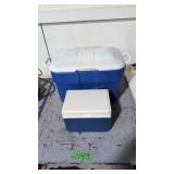 Coleman and Rubbermaid coolers