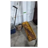 Car ramps cooler weed eater