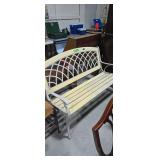 Outdoor park bench 50 in Long