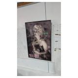 Marilyn Monroe framed poster