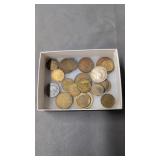 Lot of foreign coins